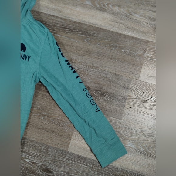 Old Navy/1994 Mint Green Zip Front Hoodie Sweater L (10-12) - Picture 11 of 16